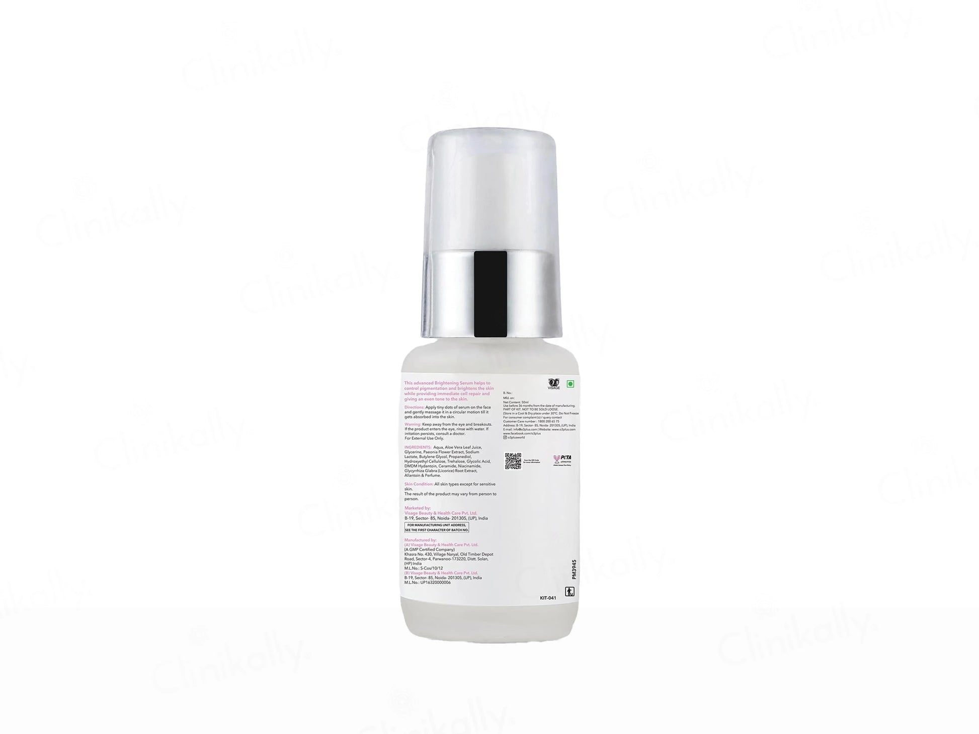 O3 Brightening and  Glow Boosting Serum