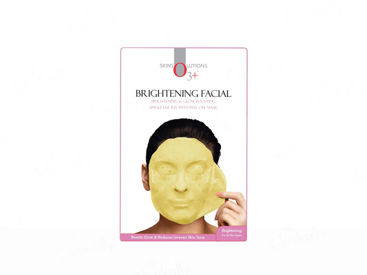 O3 Brightening and  Glow Boosting Single Use Facial Kit