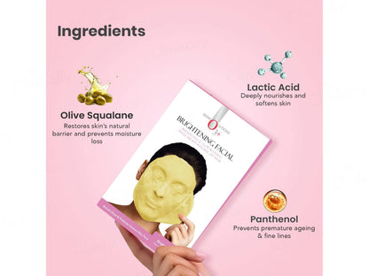 O3 Brightening and  Glow Boosting Single Use Facial Kit