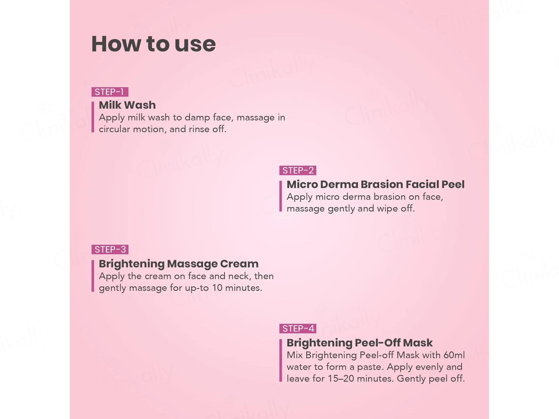 O3 Brightening and  Glow Boosting Single Use Facial Kit