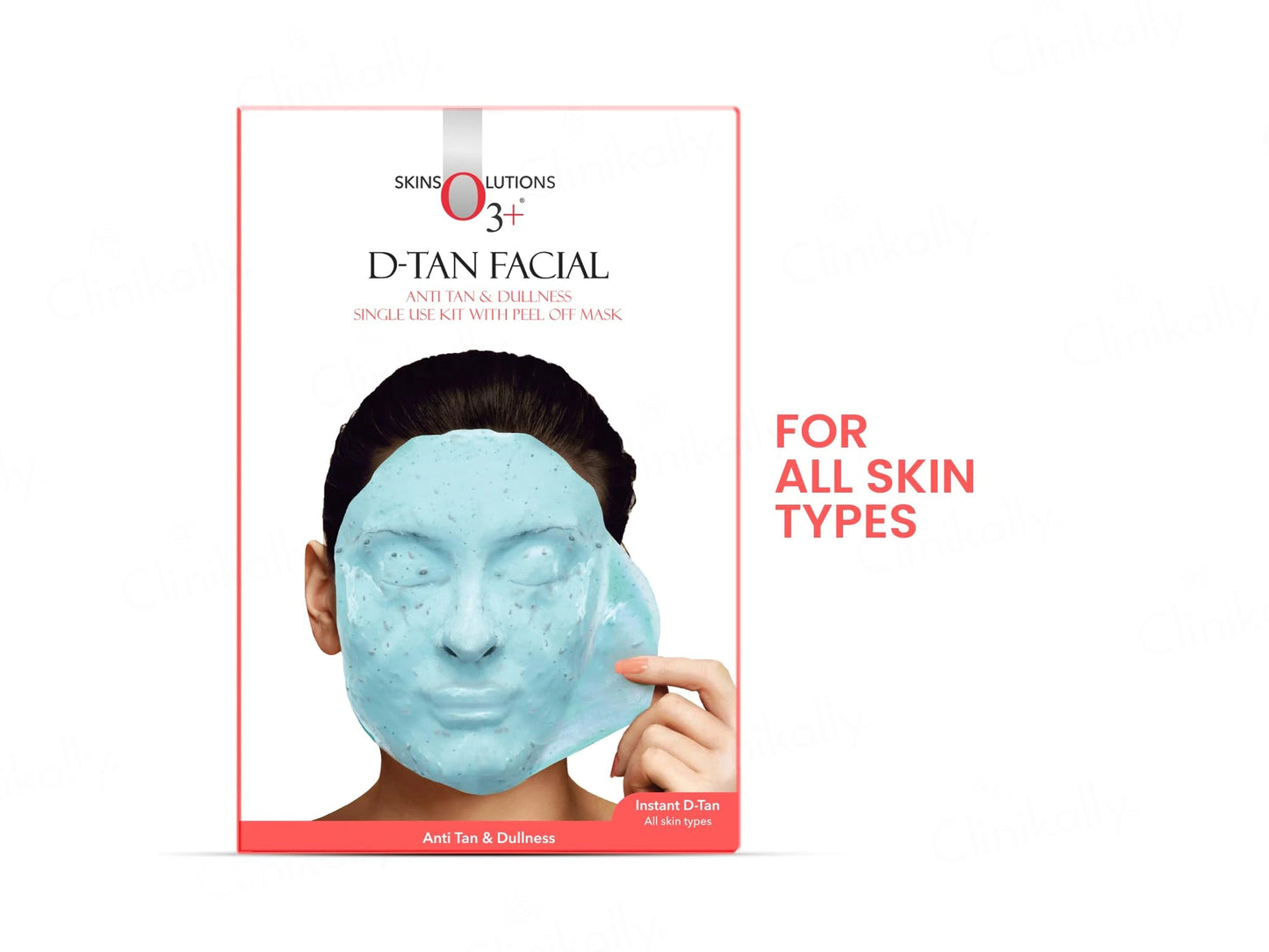 O3 D-Tan Single Use Facial Kit