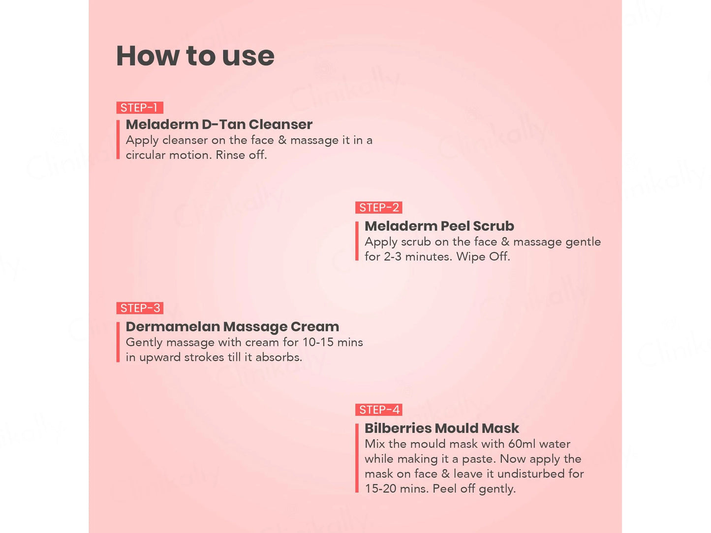 O3 D-Tan Single Use Facial Kit
