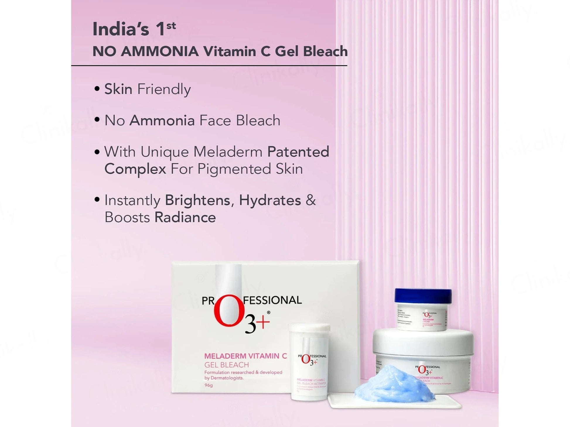 O3 Meladerm Vitamin C Gel Bleach