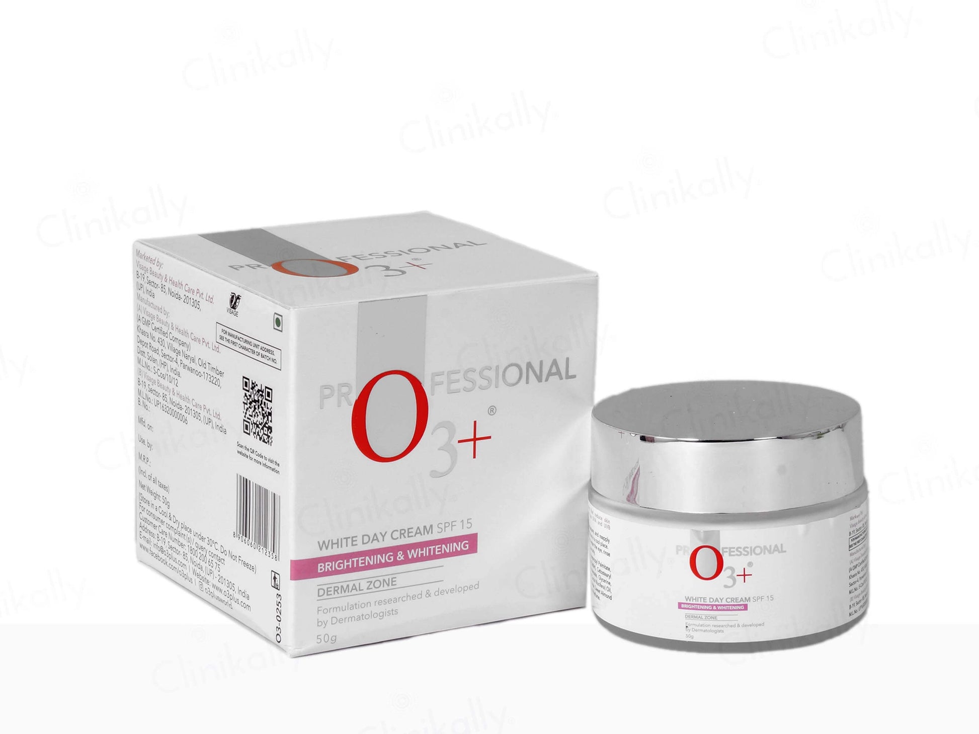 O3 White Day Cream SPF 15 Brightening and  Whitening
