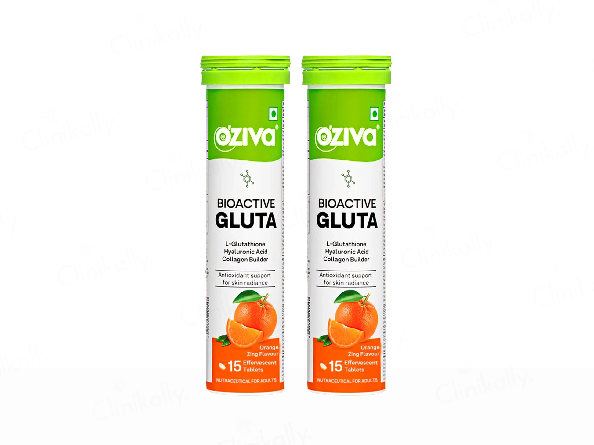 OZiva Bioactive Gluta L-Glutathione Nutraceutical Effervescent Tablet