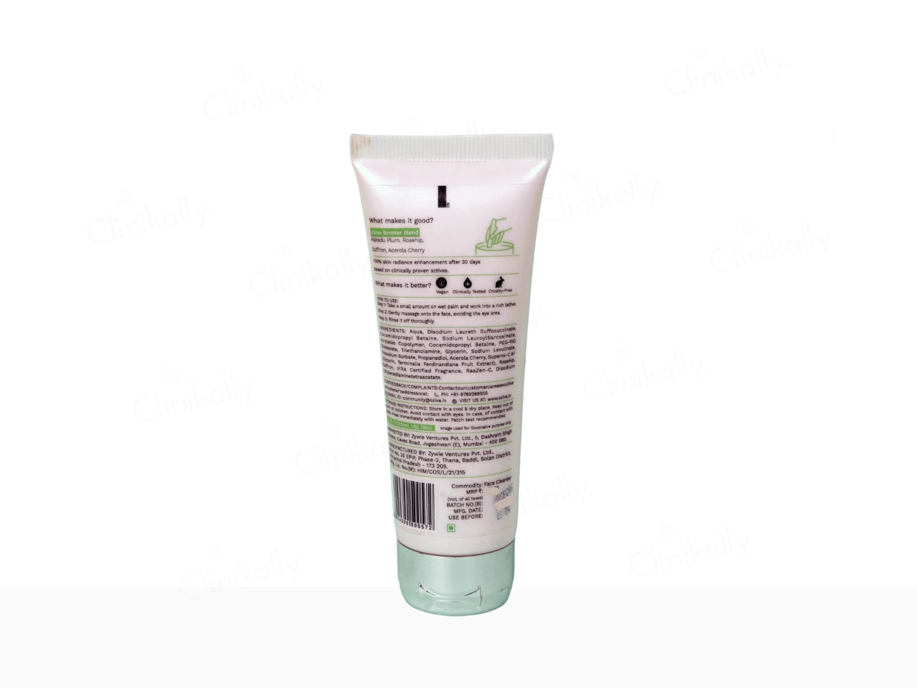OZiva Bioactive Vitamin C30 Face Cleanser