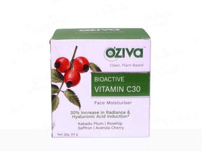 OZiva Bioactive Vitamin C30 Face Moisturiser