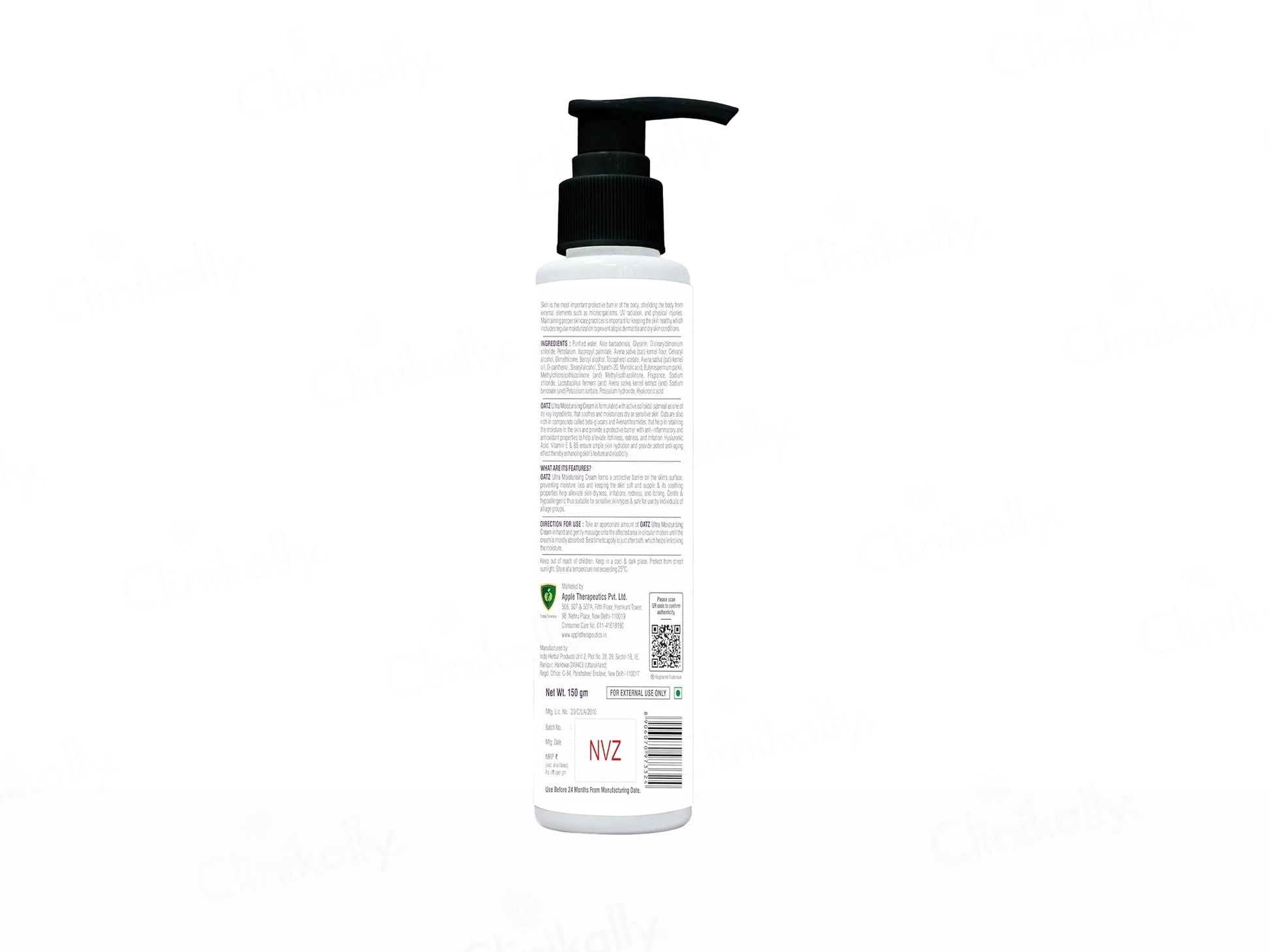 Oatz Ultra Moisturising Cream