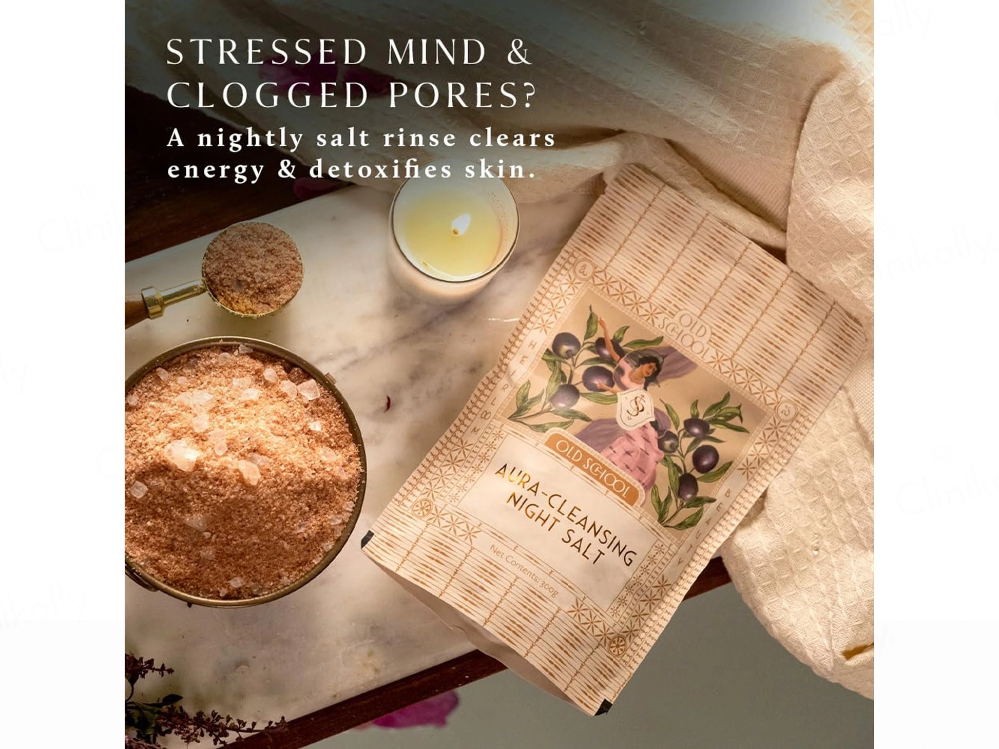 Old School Aura-Cleansing Night Bath Salt