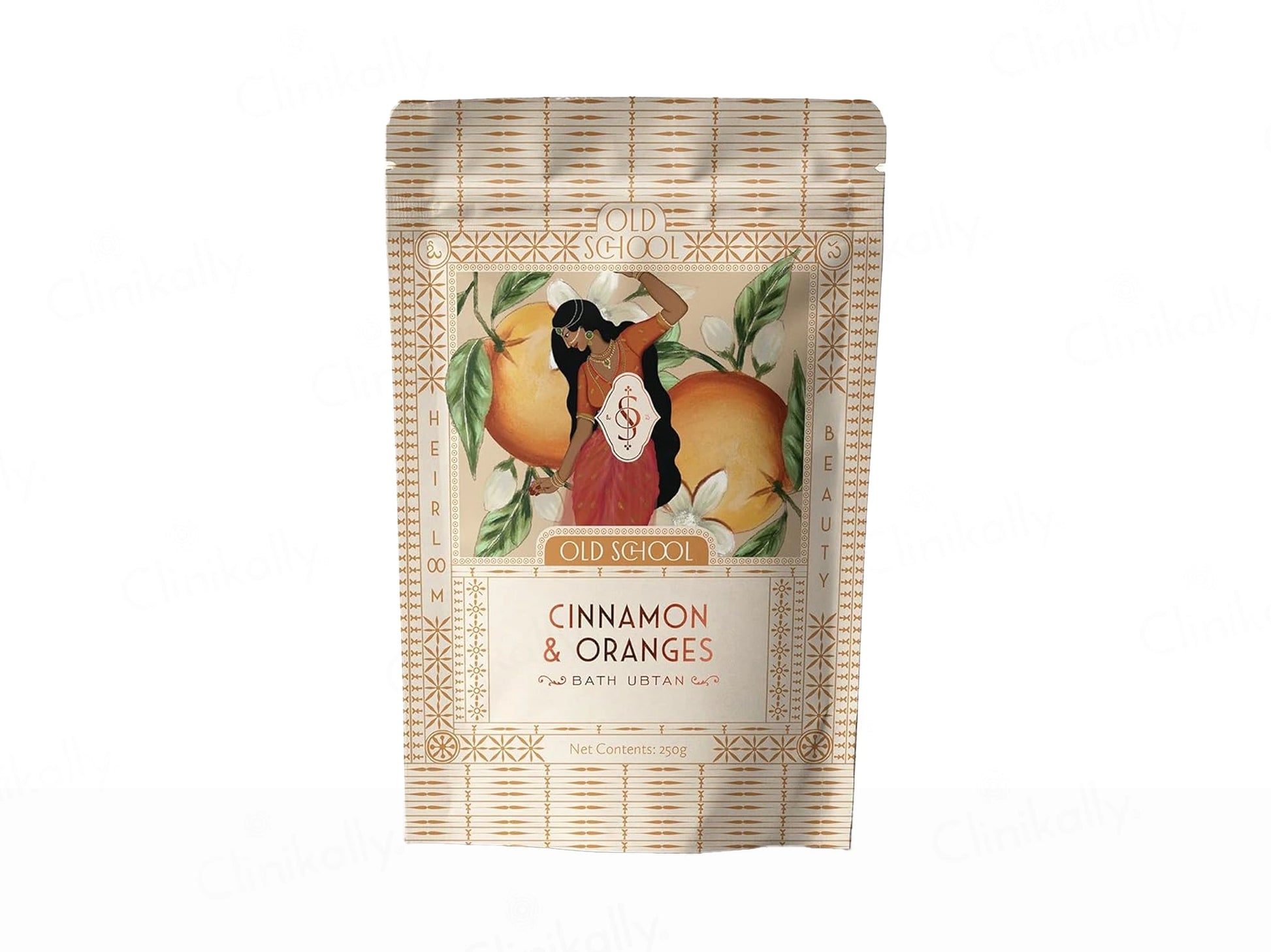 Old School Cinnamon and  Oranges Bath Ubtan