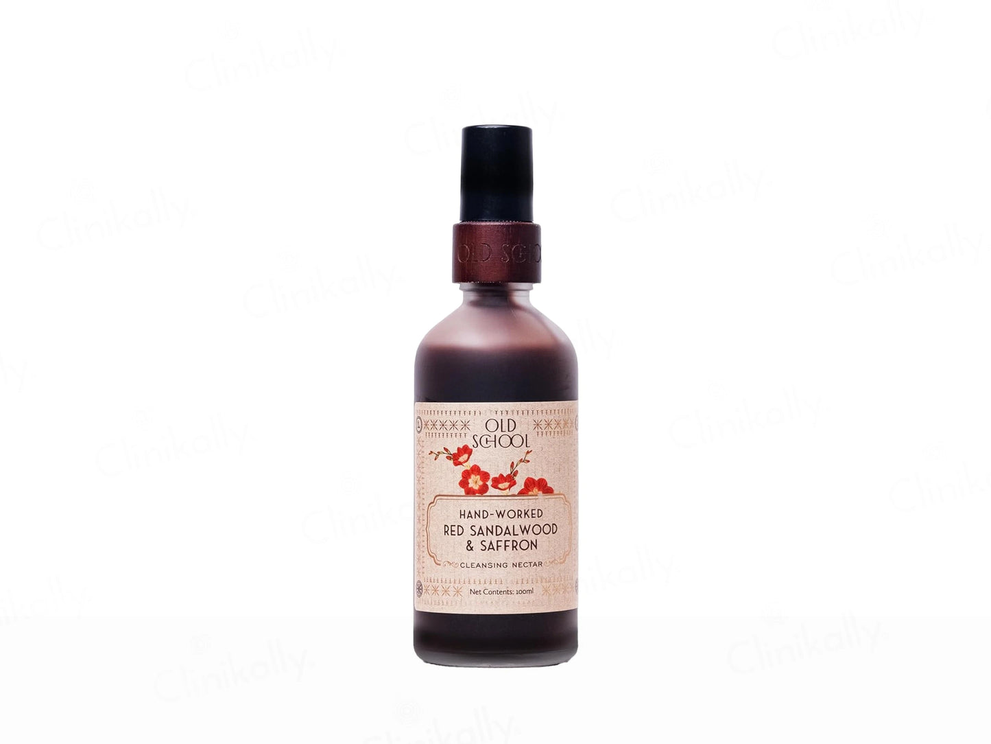 Old School Hand-Worked Red Sandalwood and  Saffron Cleansing Nectar