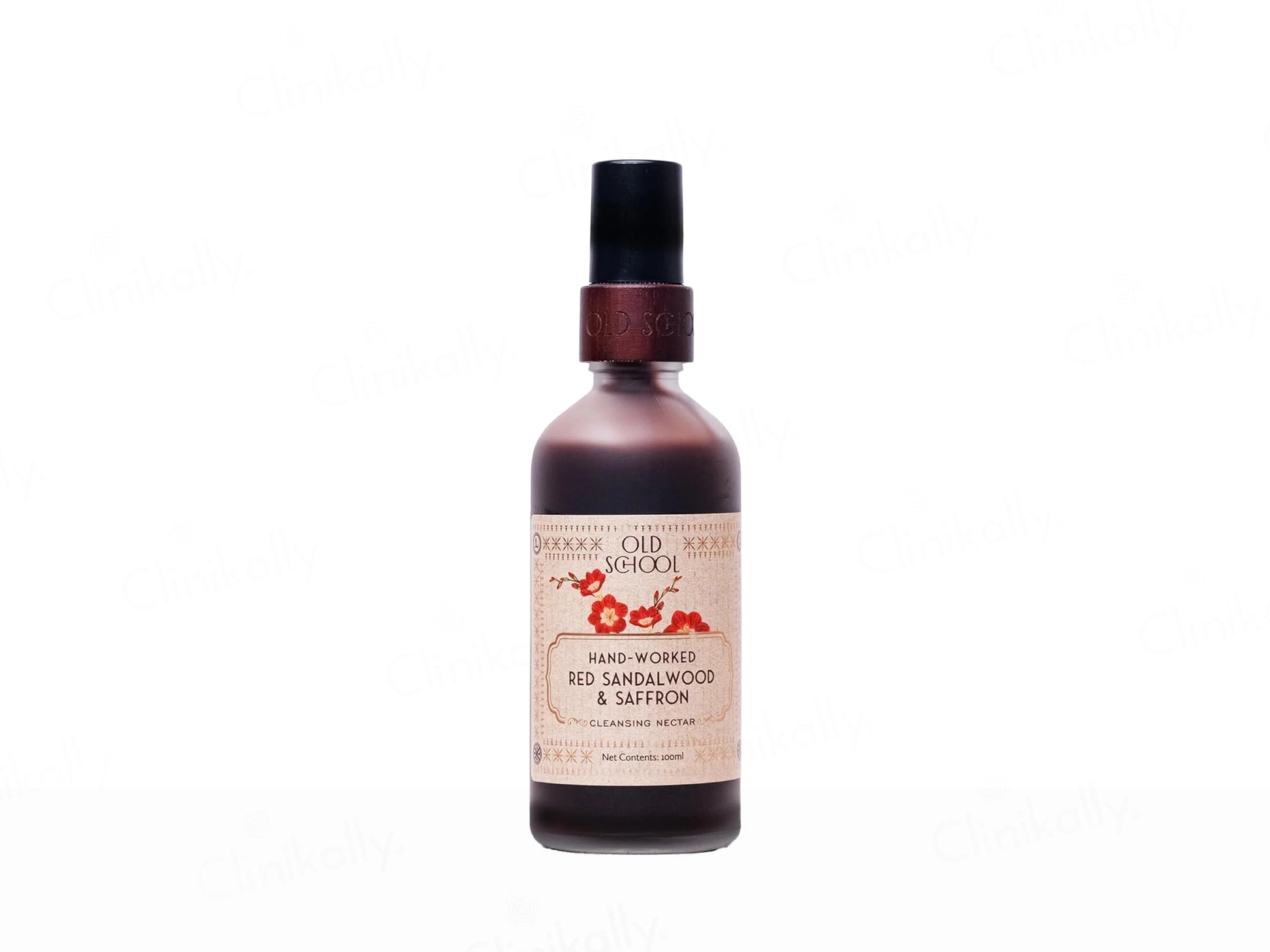 Old School Hand-Worked Red Sandalwood and  Saffron Cleansing Nectar