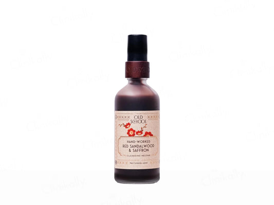 Old School Hand-Worked Red Sandalwood and  Saffron Cleansing Nectar