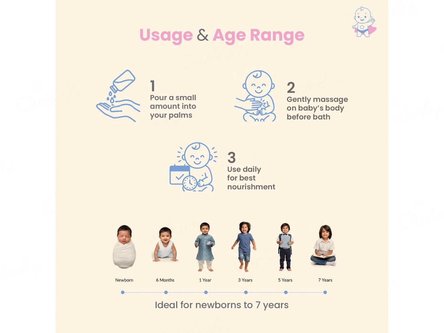 Olebest Baby Massage Oil