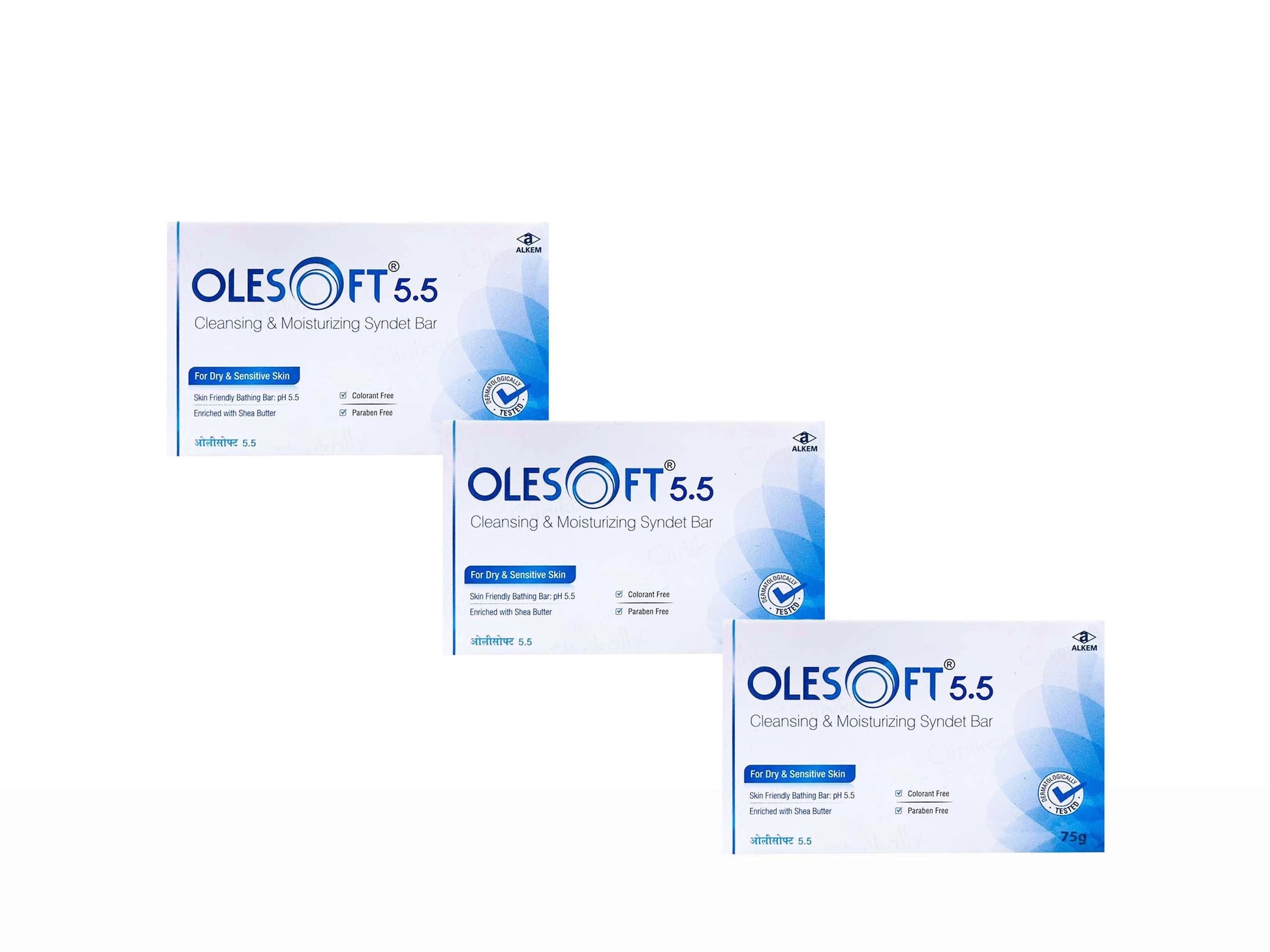 Olesoft 5.5 Cleansing and  Moisturizing Syndet Bar