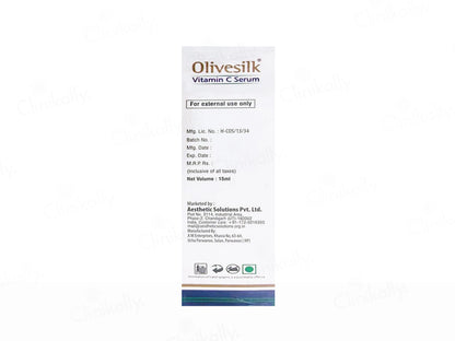 Olivesilk Vitamin C Serum