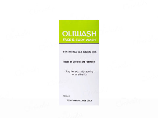Oliwash Face and  Body Wash For Sensitive and  Delicate Skin