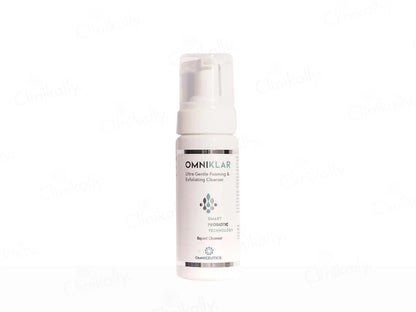 Omniklar Ultra Gentle Foaming and  Exfoliating Cleanser