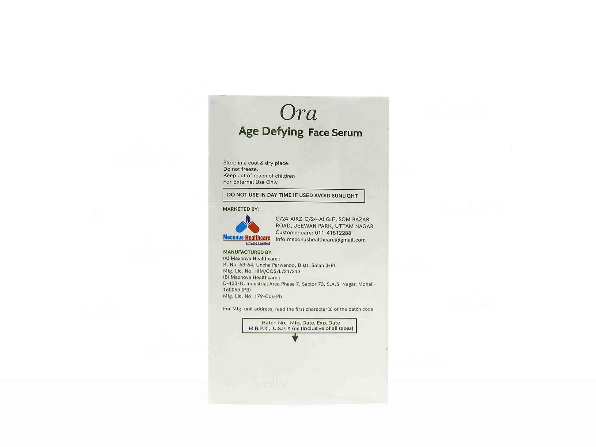 Ora Age Defying Face Serum