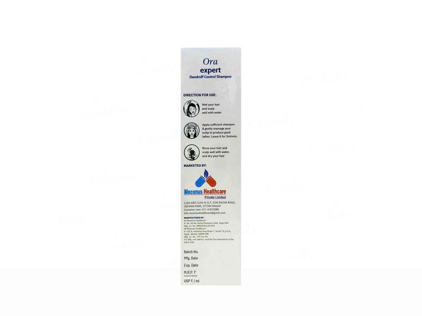 Ora Expert Dandruff Control Shampoo