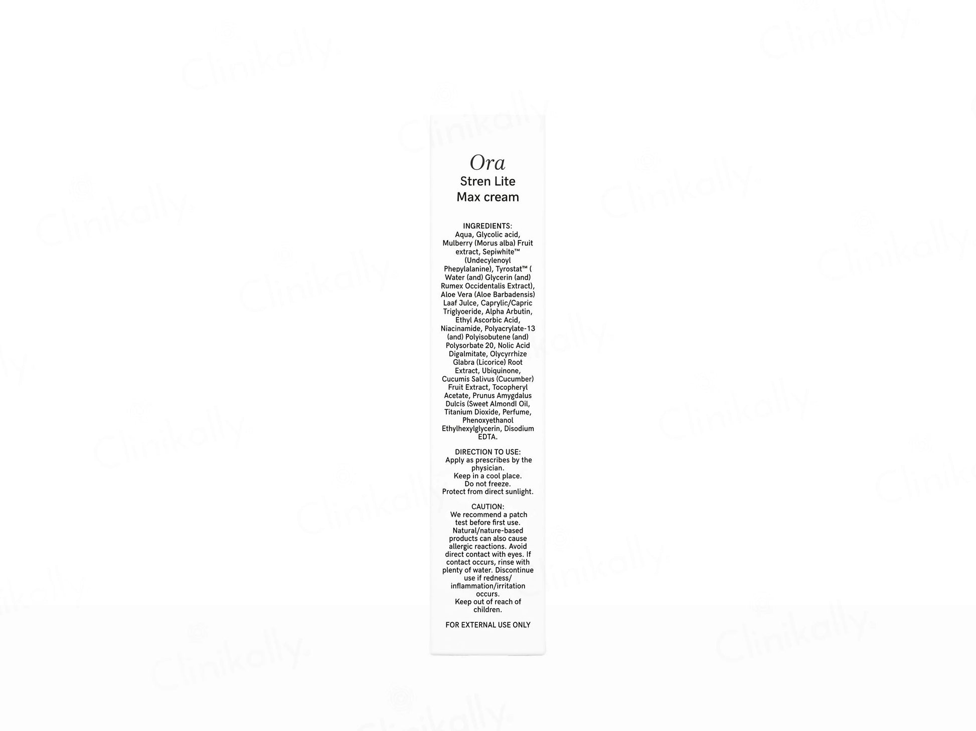 Ora Stren Lite Max Cream SPF 15