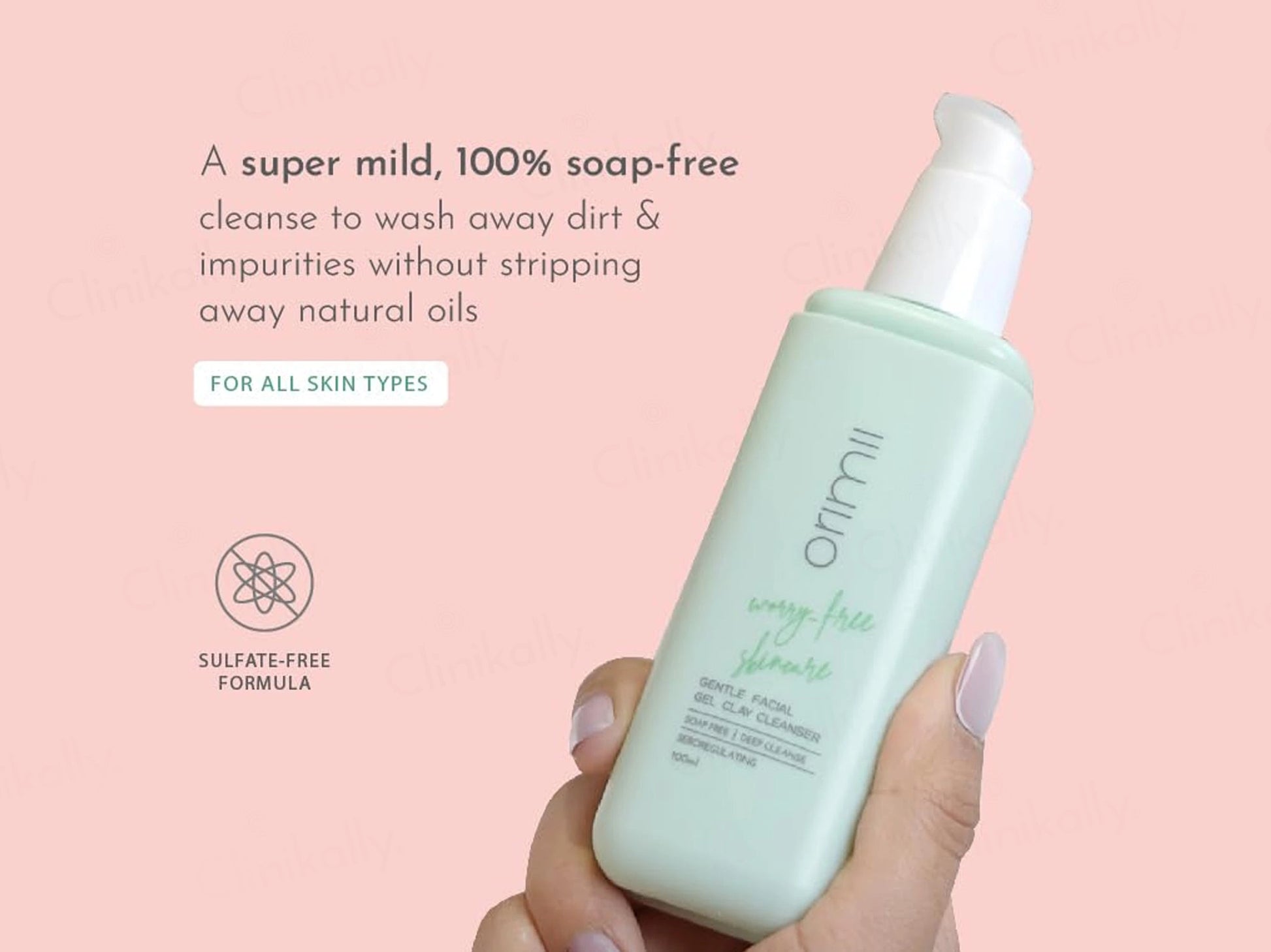 Orimii Gentle Facial Gel Clay Cleanser