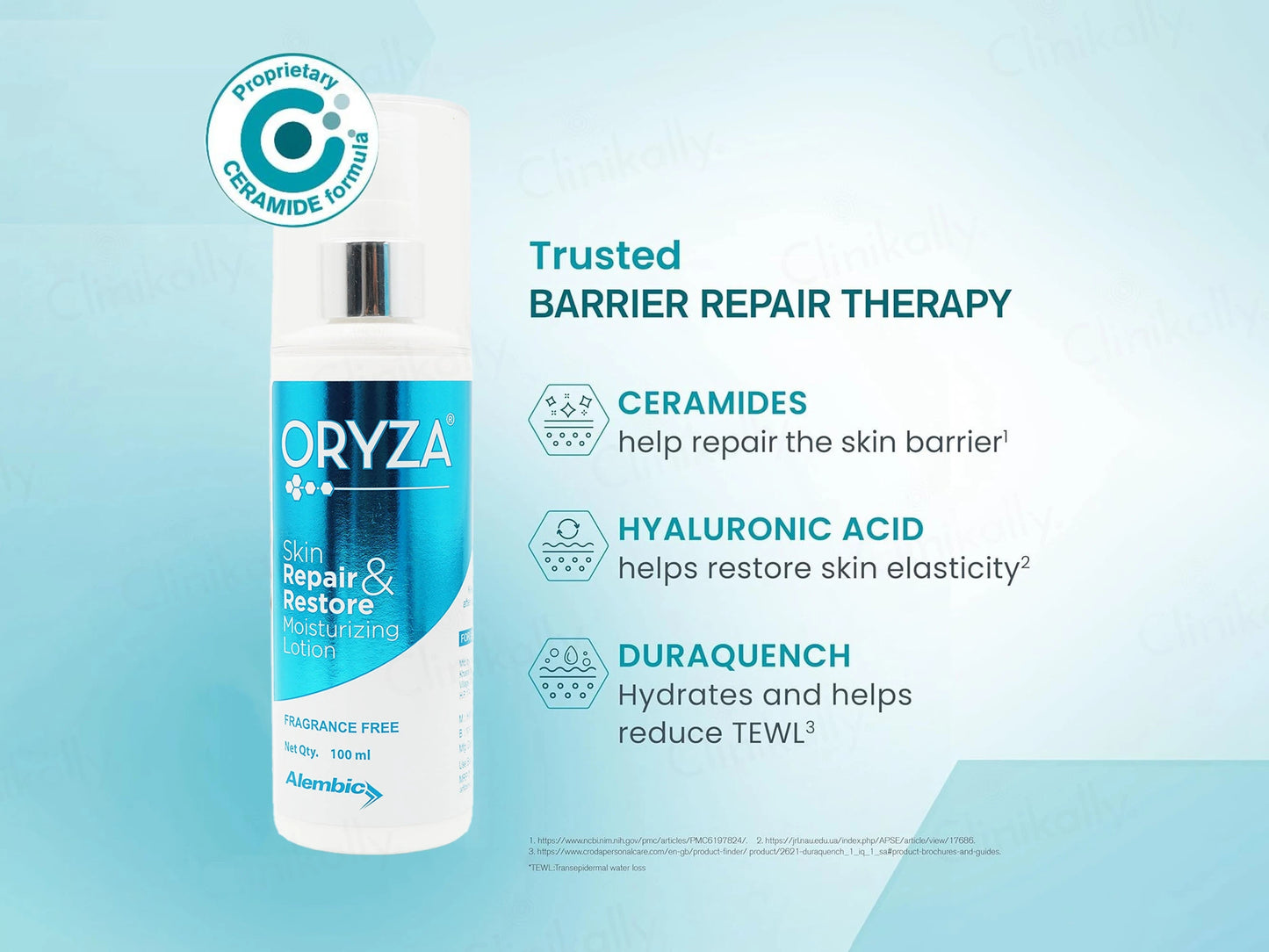 Oryza Skin Repair and  Restore Moisturizing Lotion