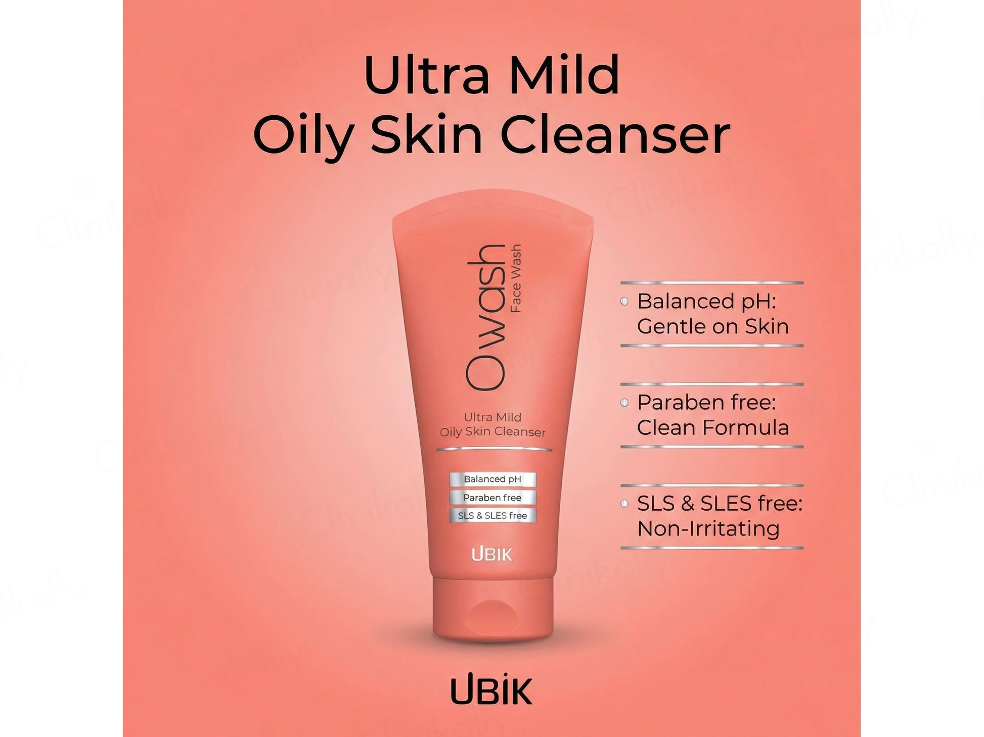 Owash Ultra Mild Oily Skin Wash