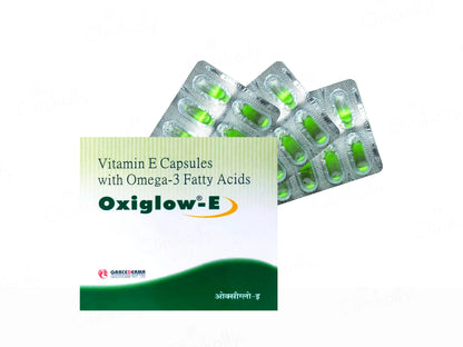 Oxiglow-E Vitamin E and  Omega-3 Fatty Acids Capsule