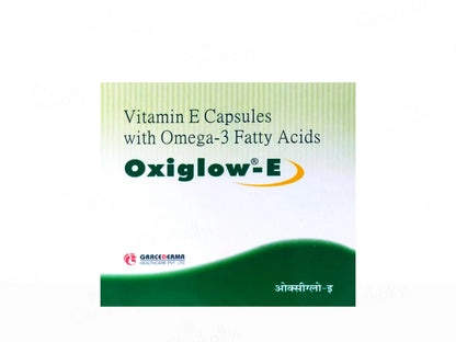 Oxiglow-E Vitamin E and  Omega-3 Fatty Acids Capsule