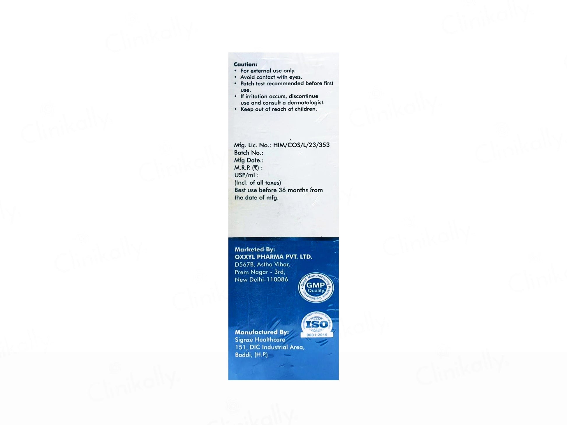 Oxxyl Foaming Face Cleanser