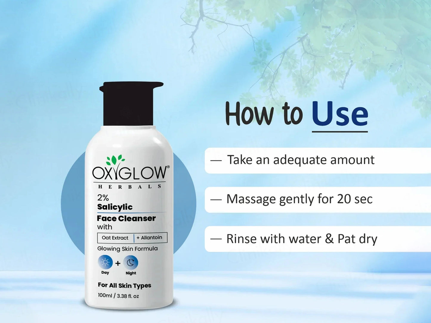 Oxyglow 2 Percent Salicylic Face Cleanser