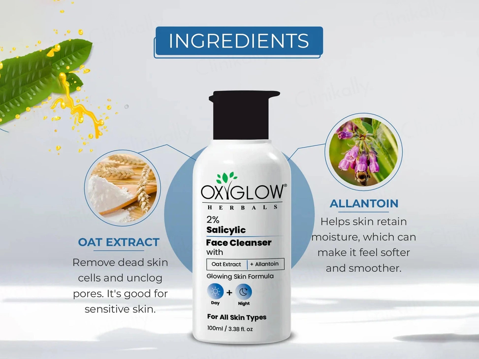 Oxyglow 2 Percent Salicylic Face Cleanser