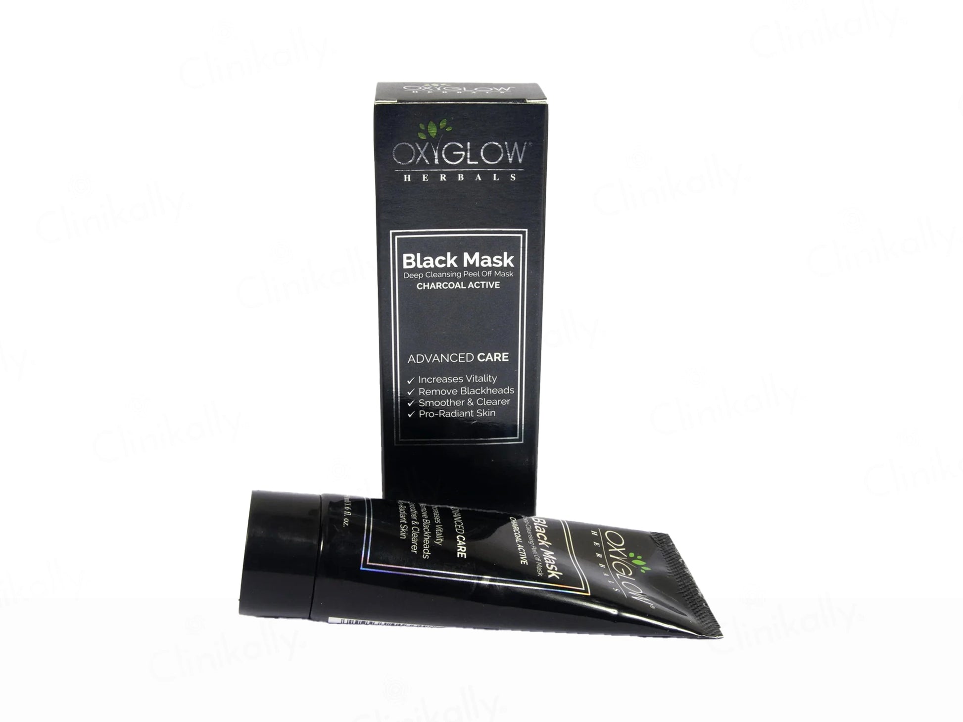 Oxyglow Charcoal Active Black Peel Off Mask