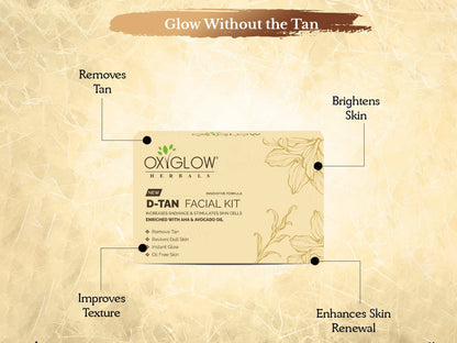 Oxyglow D-Tan Facial Kit