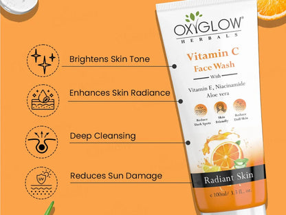 Oxyglow Vitamin C Facewash