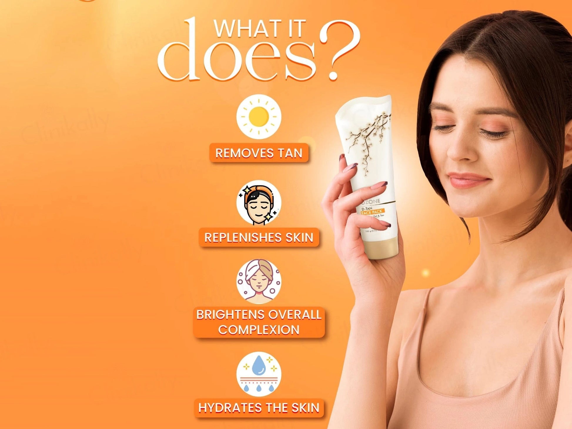 Ozone D-Tan Face Pack