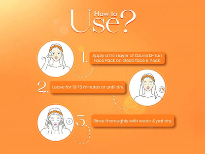 Ozone D-Tan Face Pack