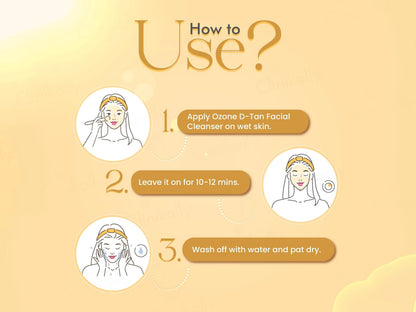 Ozone D-Tan Facial Cleanser