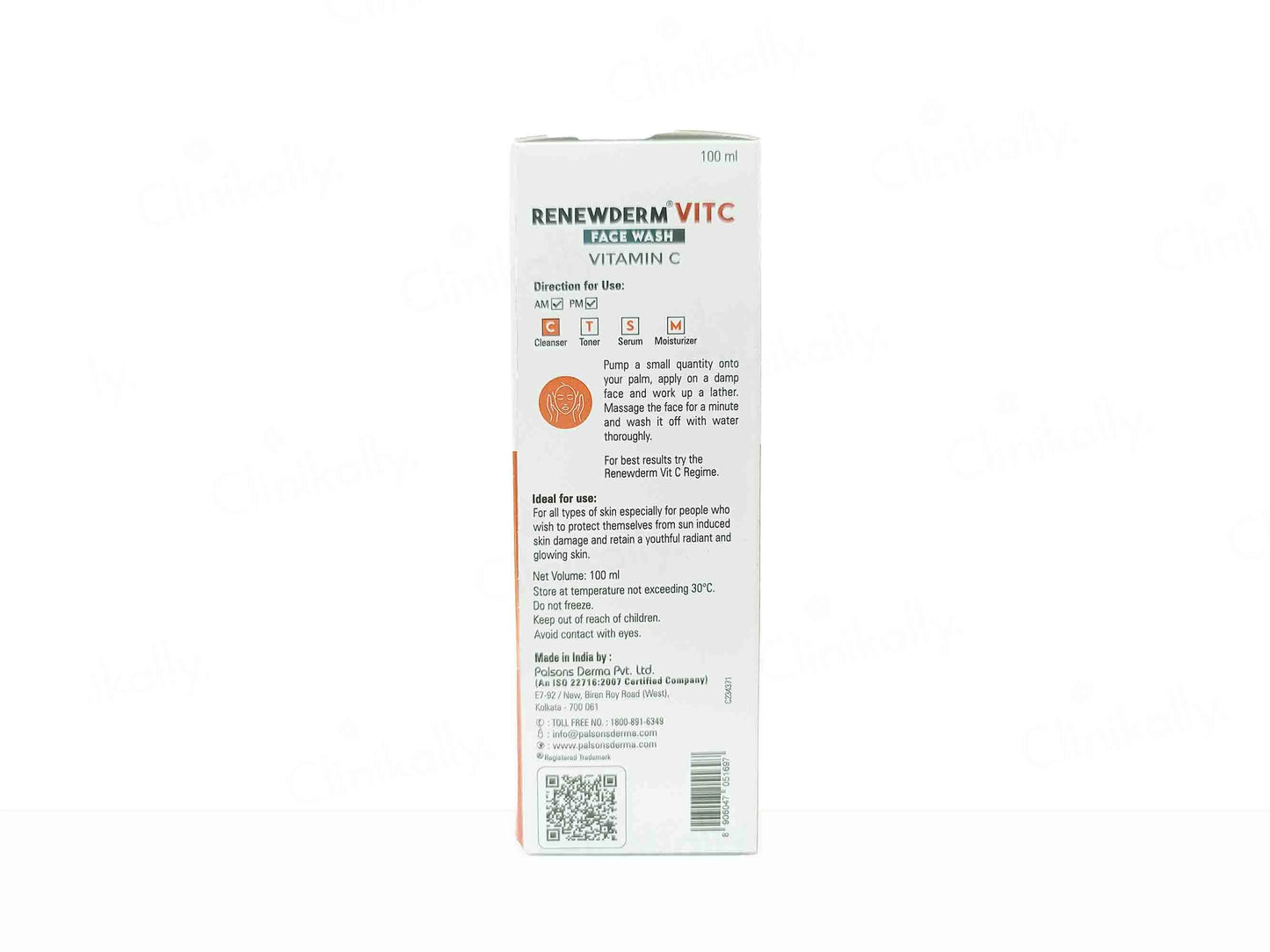 Palsons Renewderm Vit C Face Wash
