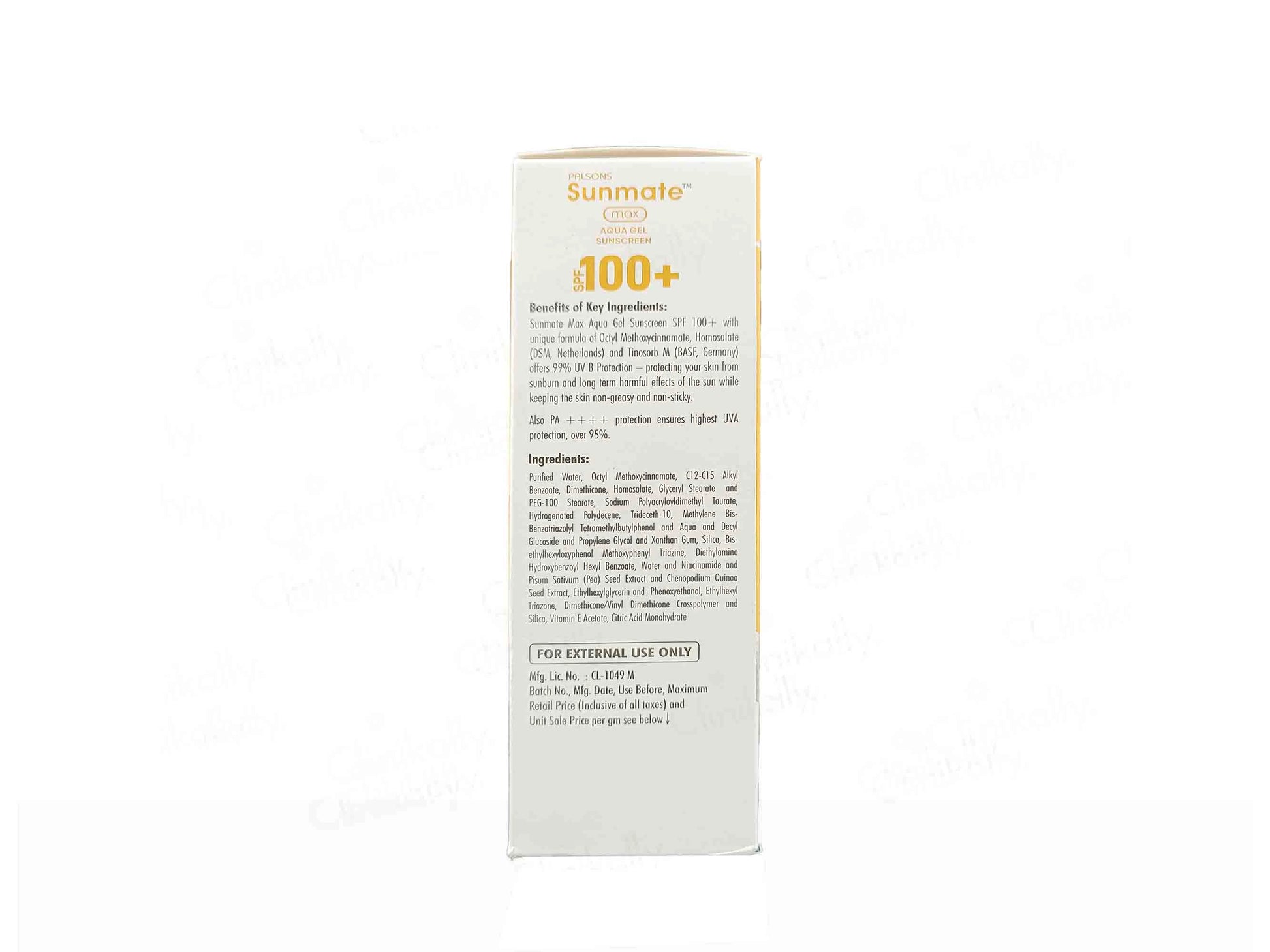 Palsons Sunmate Max Aqua Gel Sunscreen SPF 100