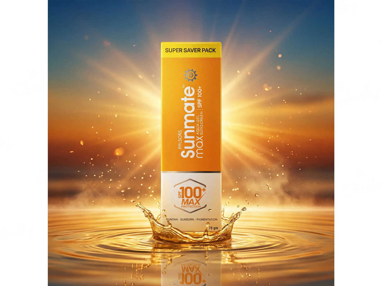 Palsons Sunmate Max Aqua Gel Sunscreen SPF 100