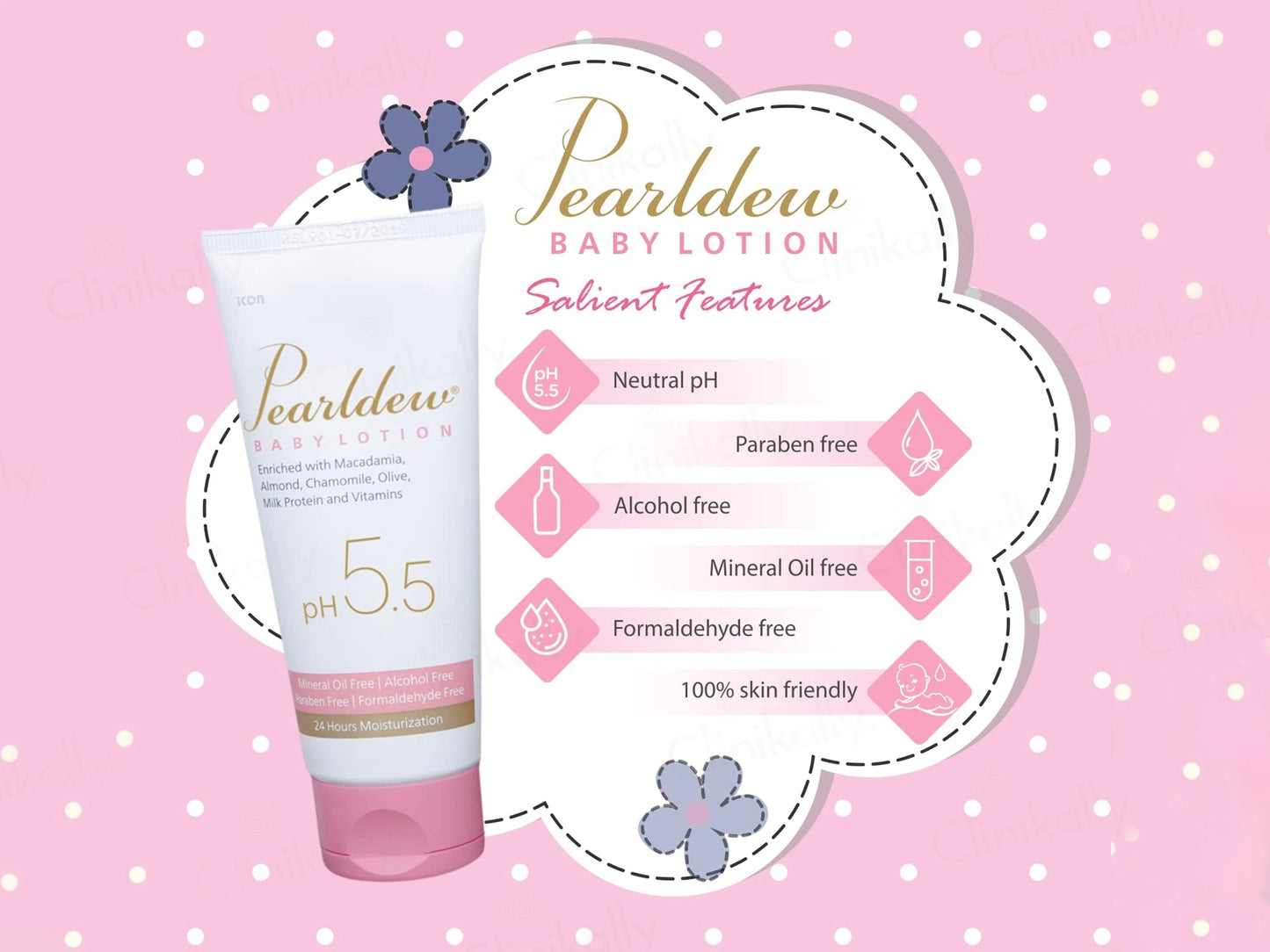 Pearldew Baby Lotion