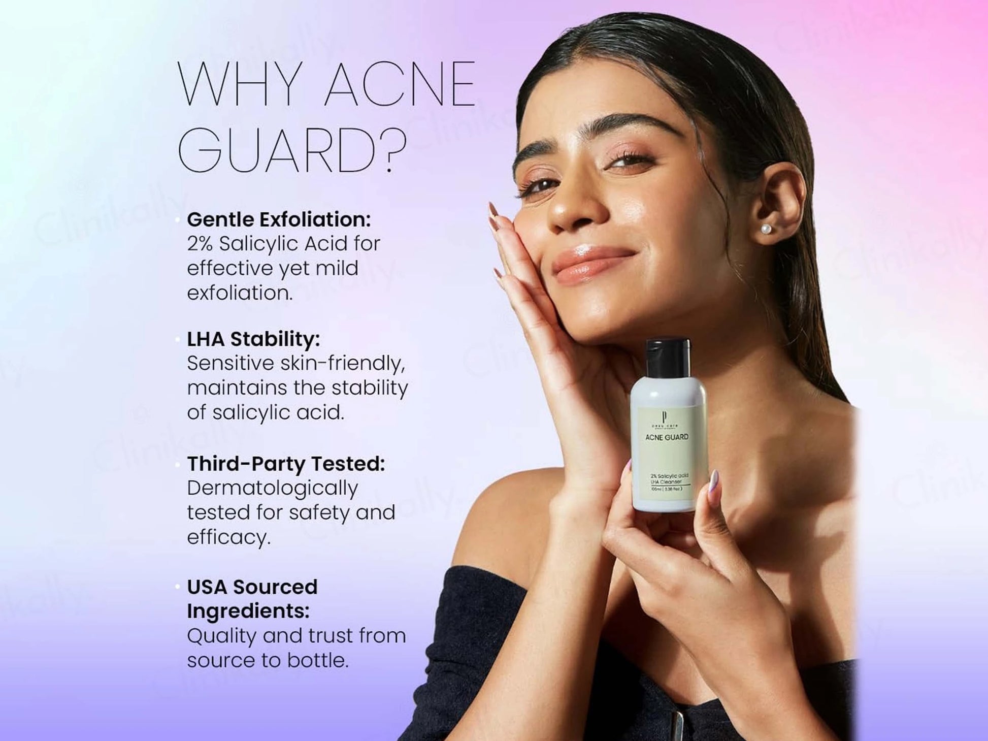 Peau Care Acne Guard 2 Percent Salicylic Acid Cleanser