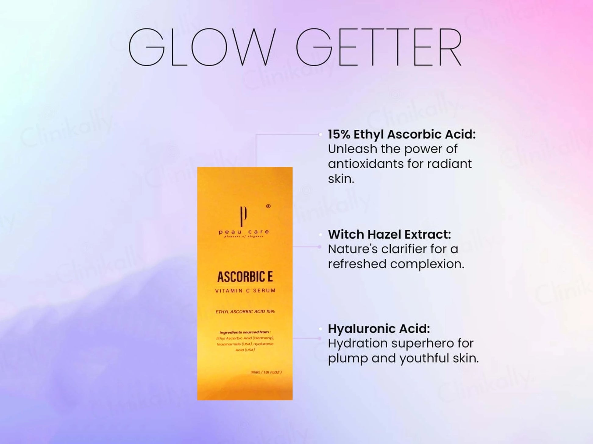 Peau Care Ascorbic E Vitamin C Serum