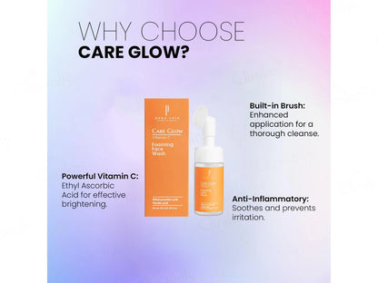 Peau Care Glow Vitamin C Foaming Face Wash