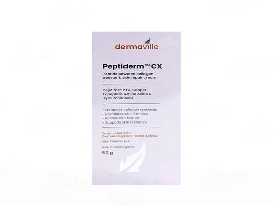 Peptiderm CX Peptide Powered Collagen Boosting and  Skin Repair Cream