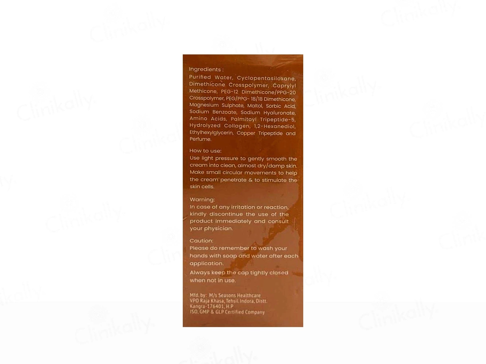 Peptiderm CX Peptide Powered Collagen Boosting and  Skin Repair Cream