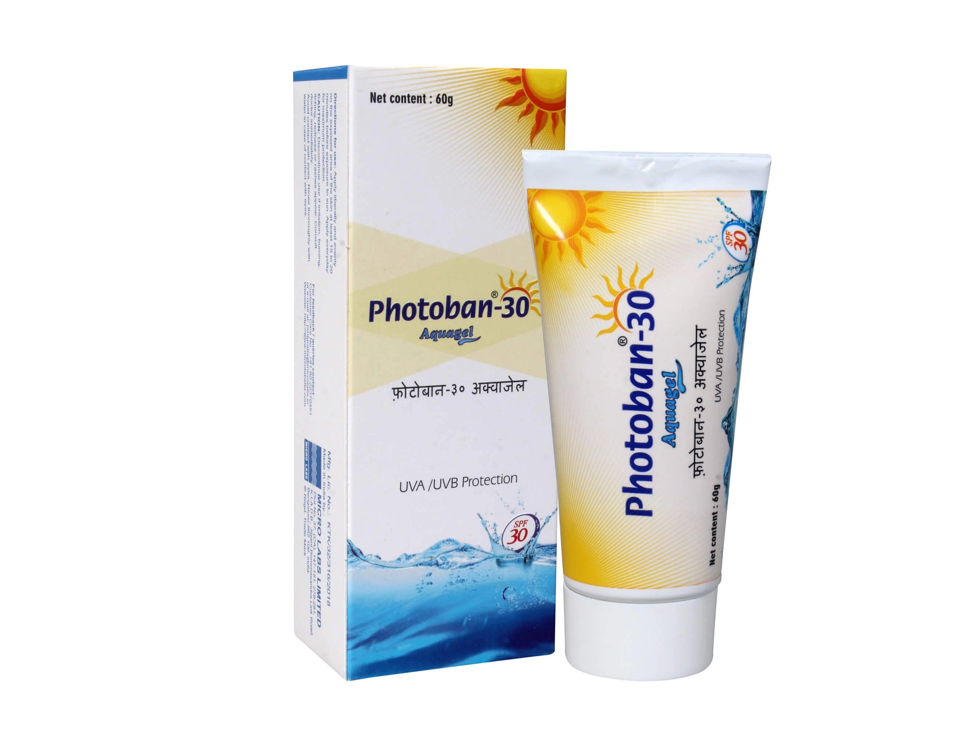 Photoban-30 Aquagel Sunscreen SPF 30