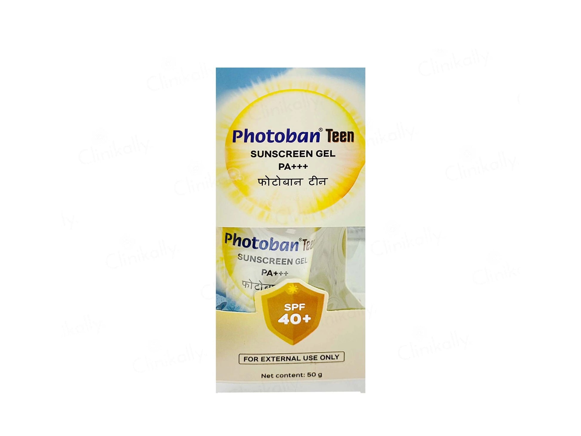 Photoban Teen Sunscreen Gel SPF 40 PA